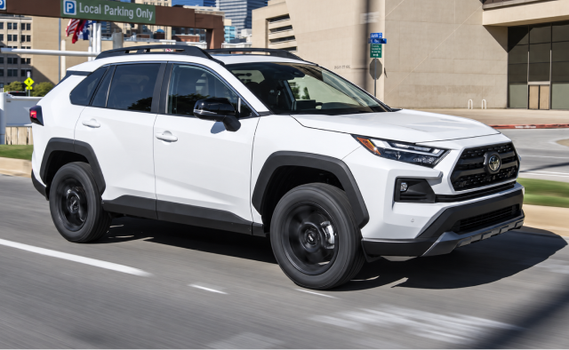 Toyota RAV4 Hybrid available for rideshare rental